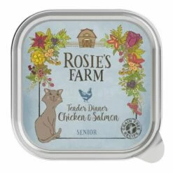 Billig Bitiba butik -Billig Bitiba butik 106407 pla rosie sfarm cats senior chickensalmon 100g 3