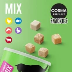 Sparpack: 3 X Cosma Snackies Maxi Tube -Billig Bitiba butik 1 81654 cosma snackies foodboard mix maxitube 1000x1000 2