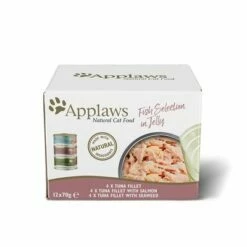 Blandpack: Applaws Adult Kattmat 12 X 70 G -Billig Bitiba butik 236099 pla applaws katzenfutter jelly fischauswahl hs 01 4