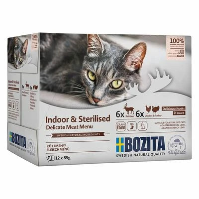 Bozita Indoor & Sterilised Mixpack 12 X 85 G