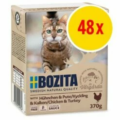 Sparpack: 48 X 370 G Bozita Bitar I Sås