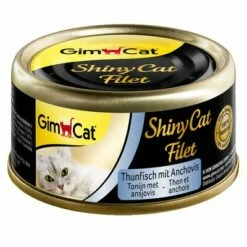 Sparpack: GimCat ShinyCat Filet 12 X 70 G I Burk -Billig Bitiba butik 66902 gc thunfischmitanchov 8