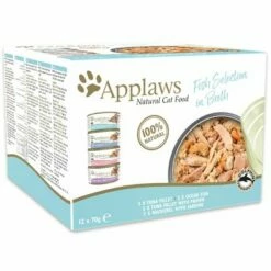 Blandpack: Applaws Adult Kattmat 12 X 70 G -Billig Bitiba butik 67663 pla mpm applaws adult fischmix in bruehe 3