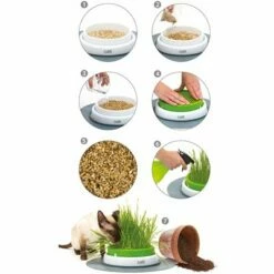 Catit Senses 2.0 Kruka För Kattgräs -Billig Bitiba butik 73855 hagen catitsenses2 0 grastopf hs 06 0