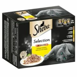 Sheba Variations 24 X 85 G Portionspåsar -Billig Bitiba butik 74933 pla sheba selection gefluegel variation 85g 8
