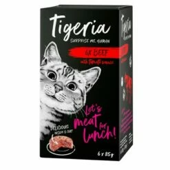 Sparpack: Tigeria 24 X 85 G 33 Sparpack: Tigeria 24 X 85 G -Billig Bitiba butik 90600 pla tigeria beef 6x85g 2