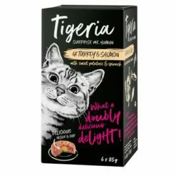 Sparpack: Tigeria 24 X 85 G 24 Sparpack: Tigeria 24 X 85 G -Billig Bitiba butik 90601 pla tigeria turkeysalmon 6x85g 8