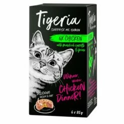 Sparpack: Tigeria 24 X 85 G 30 Sparpack: Tigeria 24 X 85 G -Billig Bitiba butik 90696 pla tigeria chicken 6x85g 2